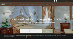 Desktop Screenshot of hotelalamedapalace.com